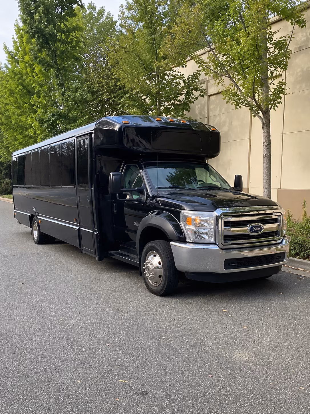 Interior of a party bus rental serving Reno
