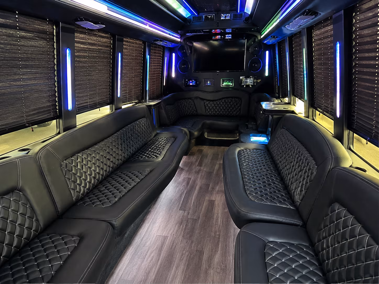 Reno Birthday, Sweet 16, & Quinceañera Transportation party bus exterior
