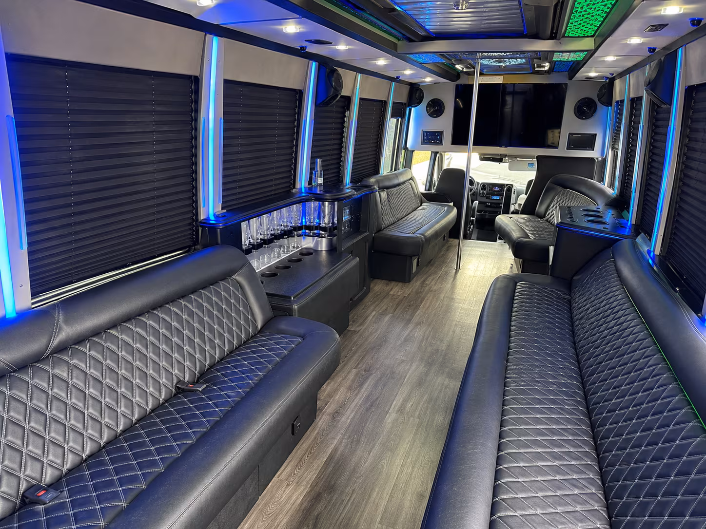 Reno Concert & Music Festival Transportation party bus exterior