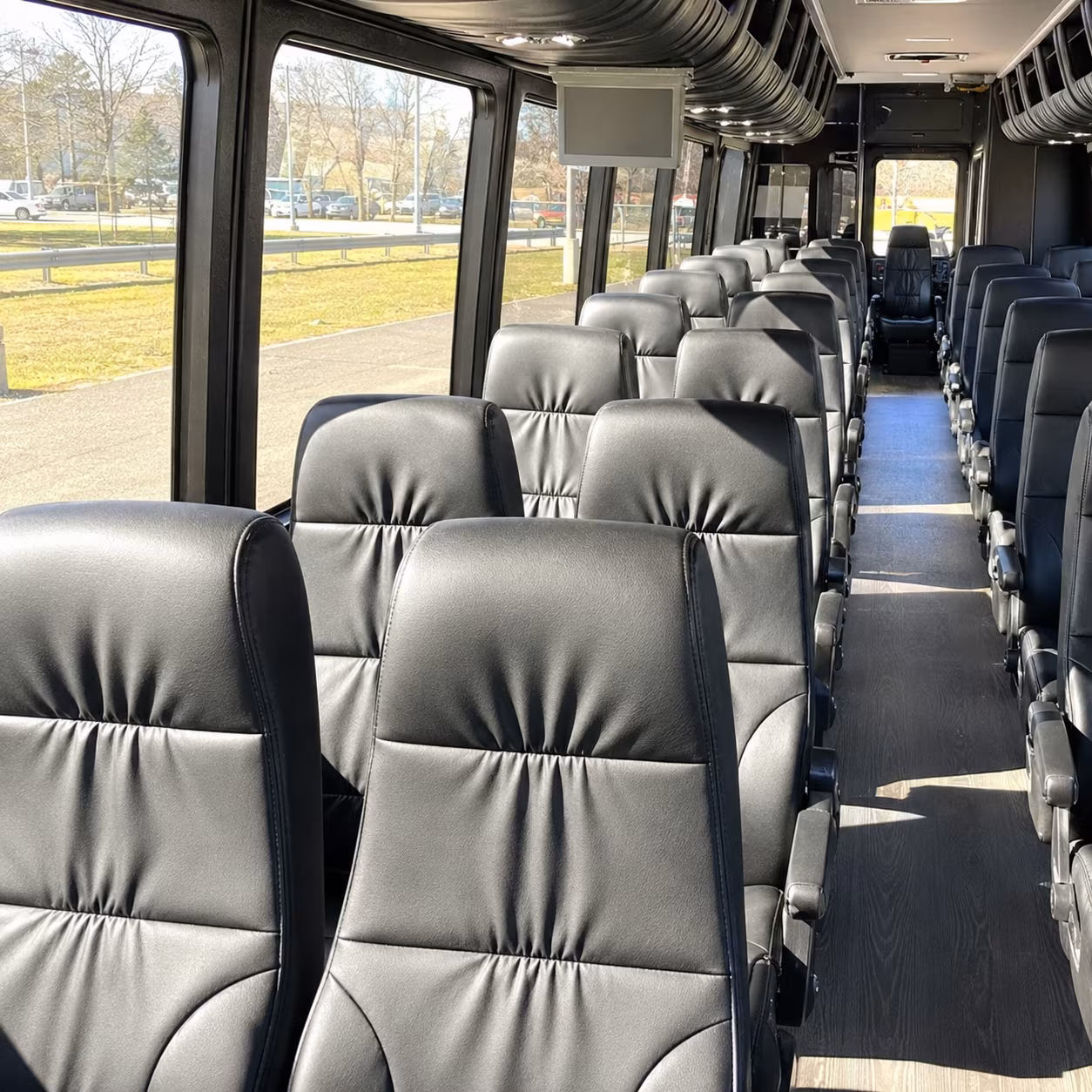 Reno Corporate Transportation party bus interior