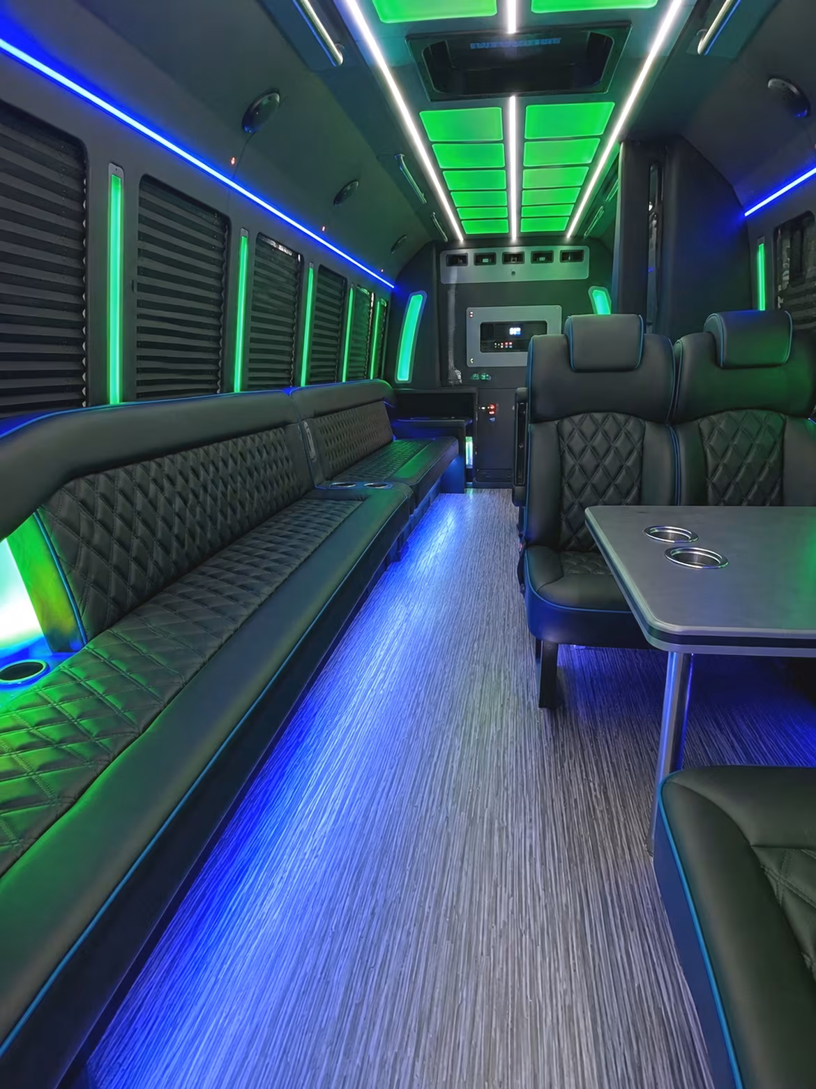 Reno Prom & Homecoming Transportation onboard seating
