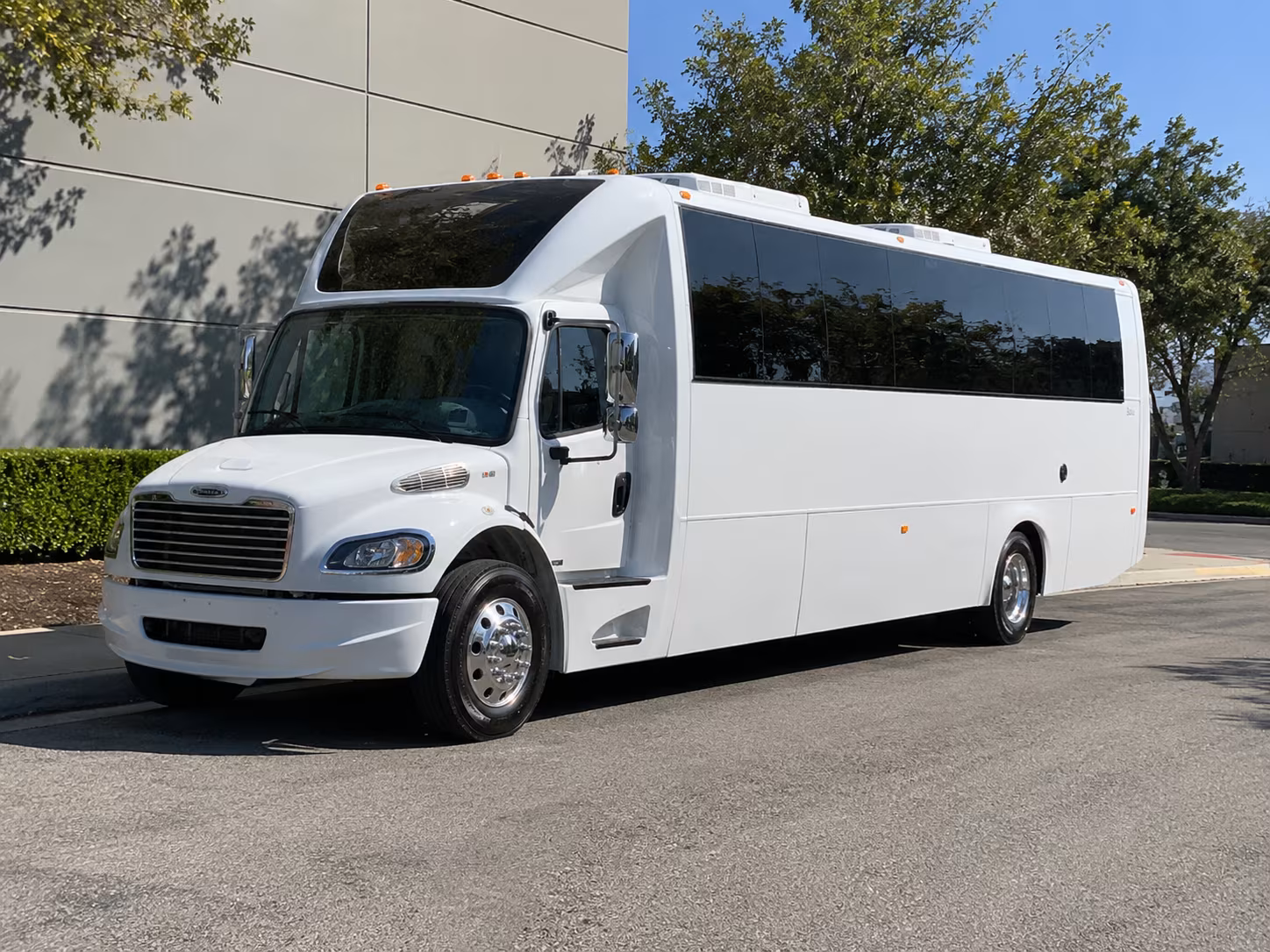 Reno Sporting Event Transportation party bus exterior
