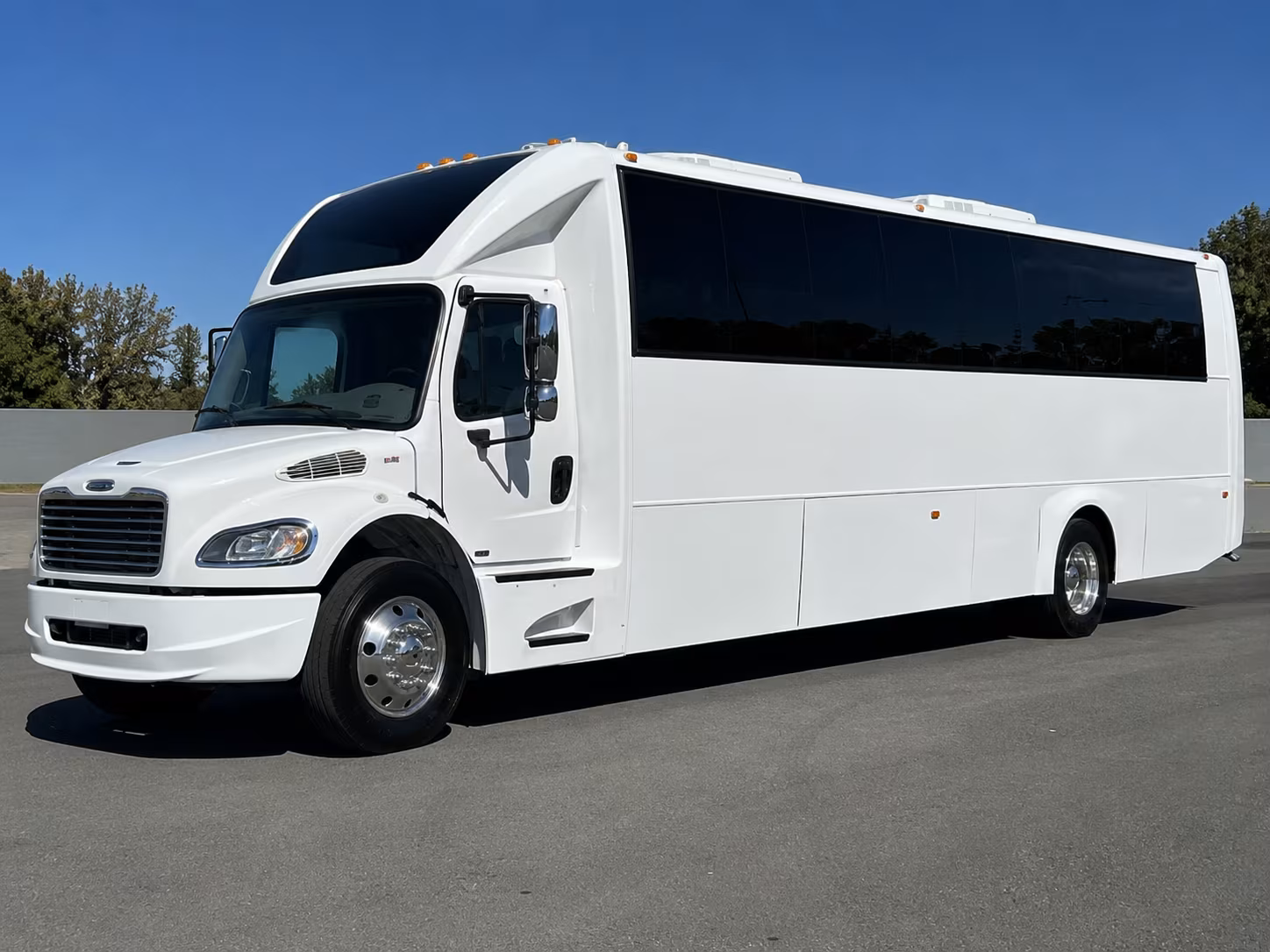 Reno Sporting Event Transportation party bus exterior