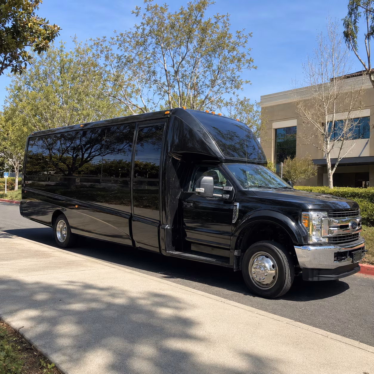 Reno Sporting Event Transportation party bus exterior