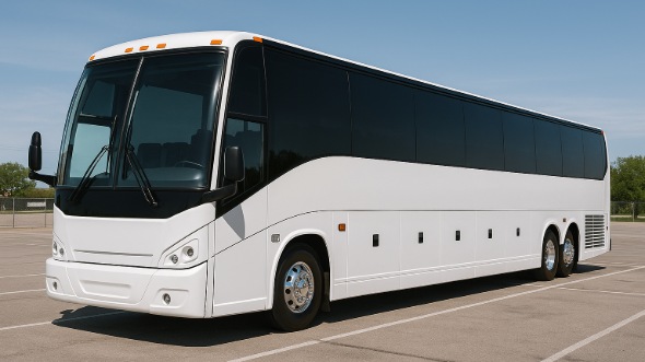 Exterior of Charter Bus Company Davis's 50 Passenger Party Bus in Davis